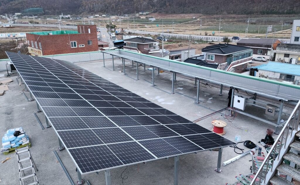 경북 청송농협 진보 지점 설치 사진